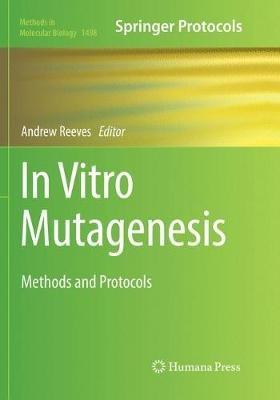 In Vitro Mutagenesis: Methods and Protocols - cover