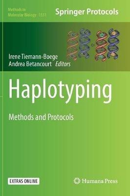 Haplotyping: Methods and Protocols - cover