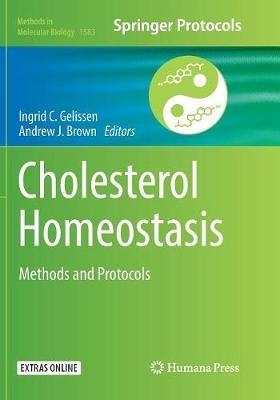Cholesterol Homeostasis: Methods and Protocols - cover
