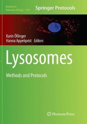 Lysosomes: Methods and Protocols - cover