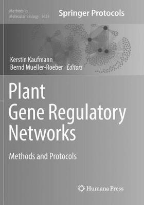Plant Gene Regulatory Networks: Methods and Protocols - cover