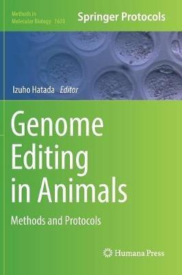 Genome Editing in Animals: Methods and Protocols - cover