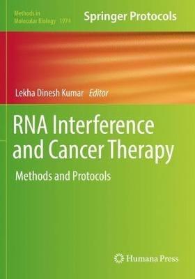 RNA Interference and Cancer Therapy: Methods and Protocols - cover