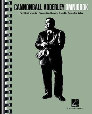 Cannonball Adderley - Omnibook: For C Instruments - cover