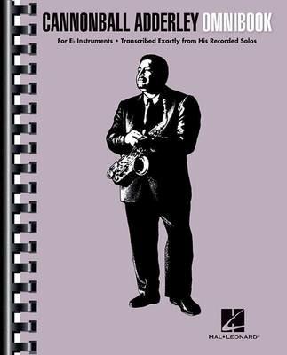 Cannonball Adderley - Omnibook: For E-Flat Instruments - cover