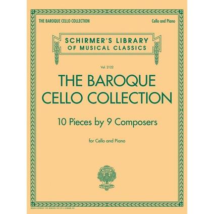 The Baroque Cello Collection - 10 Pieces by 9 Composers - Violoncello - copertina