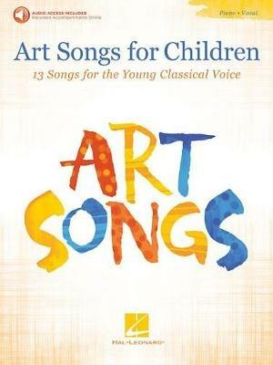 Art Songs For Children - Hal Leonard Publishing Corporation - cover