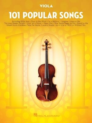 101 Popular Songs: For Viola - Hal Leonard Publishing Corporation - cover