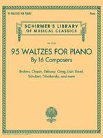 95 Waltzes by 16 Composers for Piano: Schirmer'S Library of Musical Classics, Vol. 2132