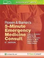 Rosen & Barkin's 5-Minute Emergency Medicine Consult - Jeffrey J. Schaider,Stephen R. Hayden,Richard E. Wolfe - cover