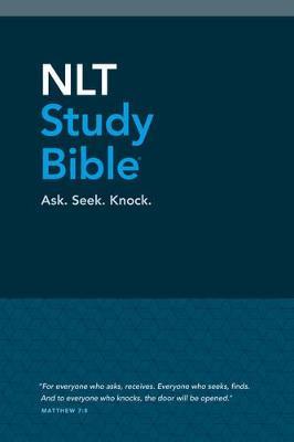 NLT Study Bible, Blue Cloth - Tyndale - cover