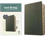 NLT Thinline Reference Bible, Filament Edition, Green