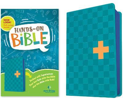 NLT Hands-On Bible, Third Edition, Blue Check - Tyndale - cover