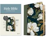 KJV Personal Size Giant Print Bible, Filament-Enabled Edition (Leatherlike, Magnolia Sage Green, Red Letter)