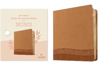 Dayspring Daily Devotional Bible for Moms, NLT (Leatherlike, Camel) - Dayspring - cover