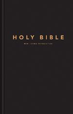 NLT Large Print Pew Bible, Black