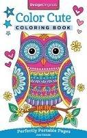 Color Cute Coloring Book: Perfectly Portable Pages - Jess Volinski - cover
