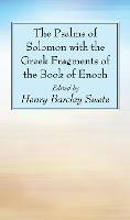 The Psalms of Solomon with the Greek Fragments of the Book of Enoch - cover