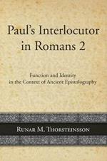 Paul's Interlocutor in Romans 2