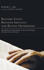 Restore Unity, Recover Identity, and Refine Orthopraxy: The Believers' Priesthood in the Ecclesiology of James Leo Garrett Jr.