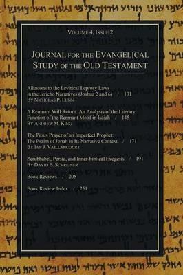 Journal for the Evangelical Study of the Old Testament, 4.2 - cover