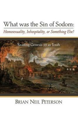 What was the Sin of Sodom: Homosexuality, Inhospitality, or Something Else? - Brian Neil Peterson - cover