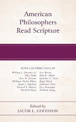 American Philosophers Read Scripture - cover