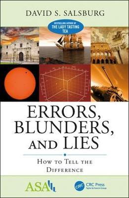 Errors, Blunders, and Lies: How to Tell the Difference - David S. Salsburg - cover
