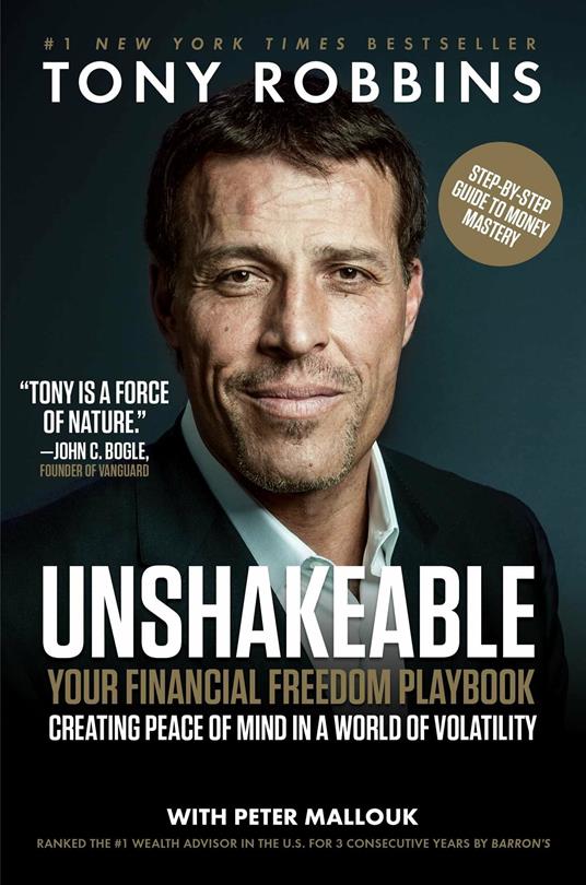 Unshakeable: Your Financial Freedom Playbook - Tony Robbins - cover