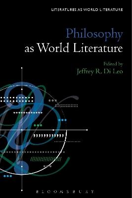 Philosophy as World Literature - cover