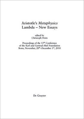 Aristotle's "Metaphysics" Lambda - New Essays - cover