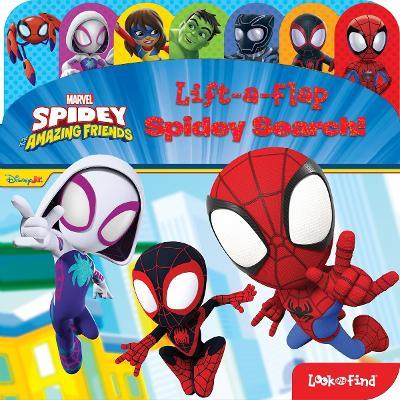 Spidey and his Amazing Friends: Spidey Search! Lift-a-Flap Look and Find - PI Kids - cover