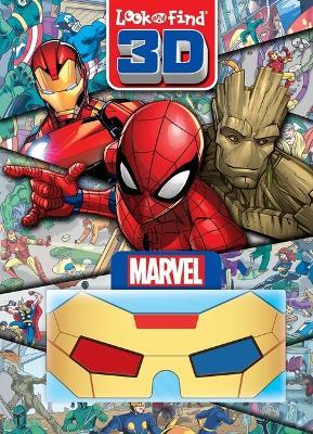 Marvel Look And Find 3D - P I Kids - cover