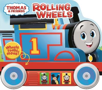 Thomas The Tank Engine Rolling Wheels Little Vehicle Sound Book - P I Kids - cover