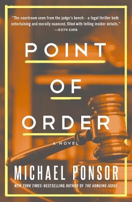 Point of Order - Michael Ponsor - cover