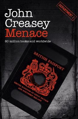 Menace - John Creasey - cover