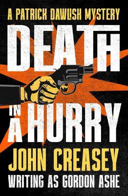 Death in a Hurry - John Creasey - cover