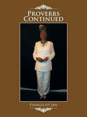 Proverbs Continued - Evangelist Jan - cover