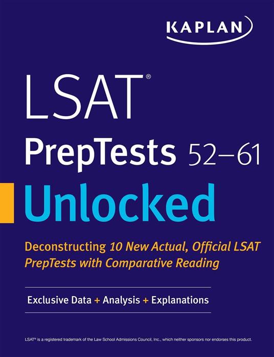 LSAT PrepTests 52-61 Unlocked