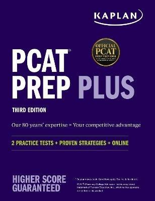 PCAT Prep Plus: 2 Practice Tests + Proven Strategies + Online - Kaplan Test Prep - cover