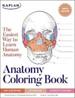 Anatomy Coloring Book with 450+ Realistic Medical Illustrations with Quizzes for Each + 96 Perforated Flashcards of Muscle Origin, Insertion, Action, and Innervation