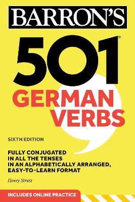501 German Verbs, Sixth Edition - Henry Strutz - cover