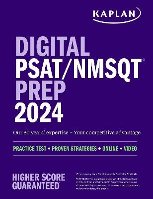 Digital PSAT/NMSQT Prep 2024 with 1 Full Length Practice Test, Practice Questions, and Quizzes - Kaplan Test Prep - cover