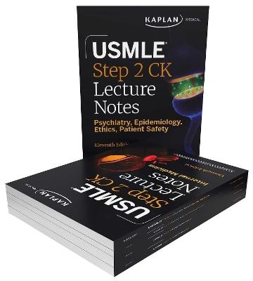USMLE Step 2 CK Lecture Notes, Eleventh Edition: 5-Book Clinical Review (2026-2027) - Kaplan Medical - cover