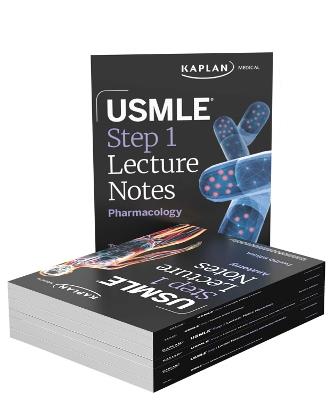 USMLE Step 1 Lecture Notes, Twelfth Edition (2025-2026): 7-Book Preclinical Review - Kaplan Medical - cover
