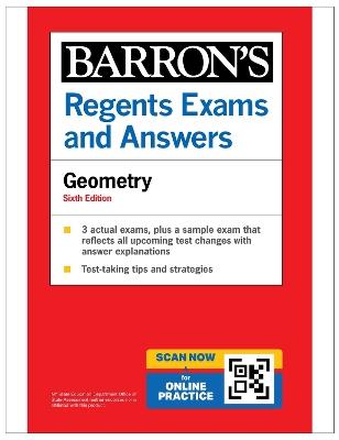 Regents Exams and Answers: Geometry, Sixth Edition - Barron's Educational Series,Andre, Ph.D. Castagna - cover