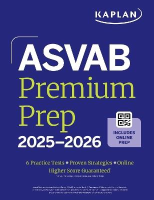 ASVAB Premium Prep 2025-2026 - Kaplan Test Prep - cover
