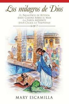 Los Milagros De Dios: -El Paralitico De Betesda -Jesus Camina Sobre El Mar -La Zarza Ardiente -Jesus Calma La Tempestad - Mary Escamilla - cover
