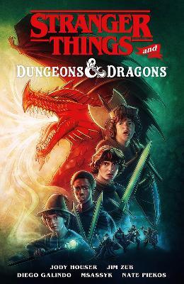 Stranger Things And Dungeons & Dragons (graphic Novel) - Jody Houser,Jim Zub,Stefano Martino - cover