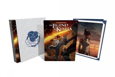 The Legend Of Korra: The Art Of The Animated Series--book One: Air Deluxe Edition (second Edition) - Michael Dante DiMartino,Bryan Konietzko - cover